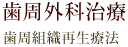歯周外科治療 歯周組織再生療法 